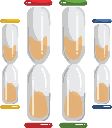 Differences Between Types of Hourglasses